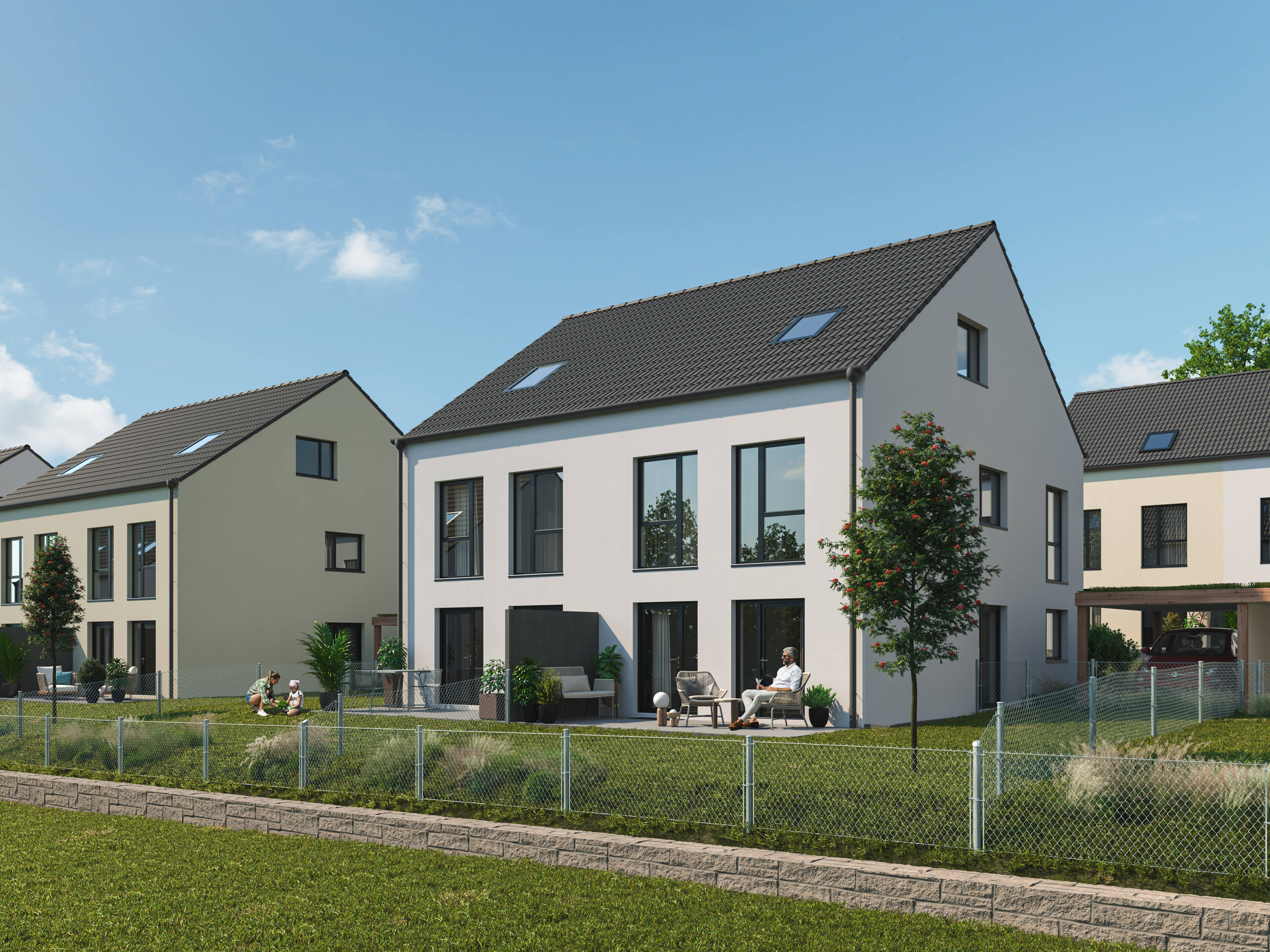 DHH Gartenansicht